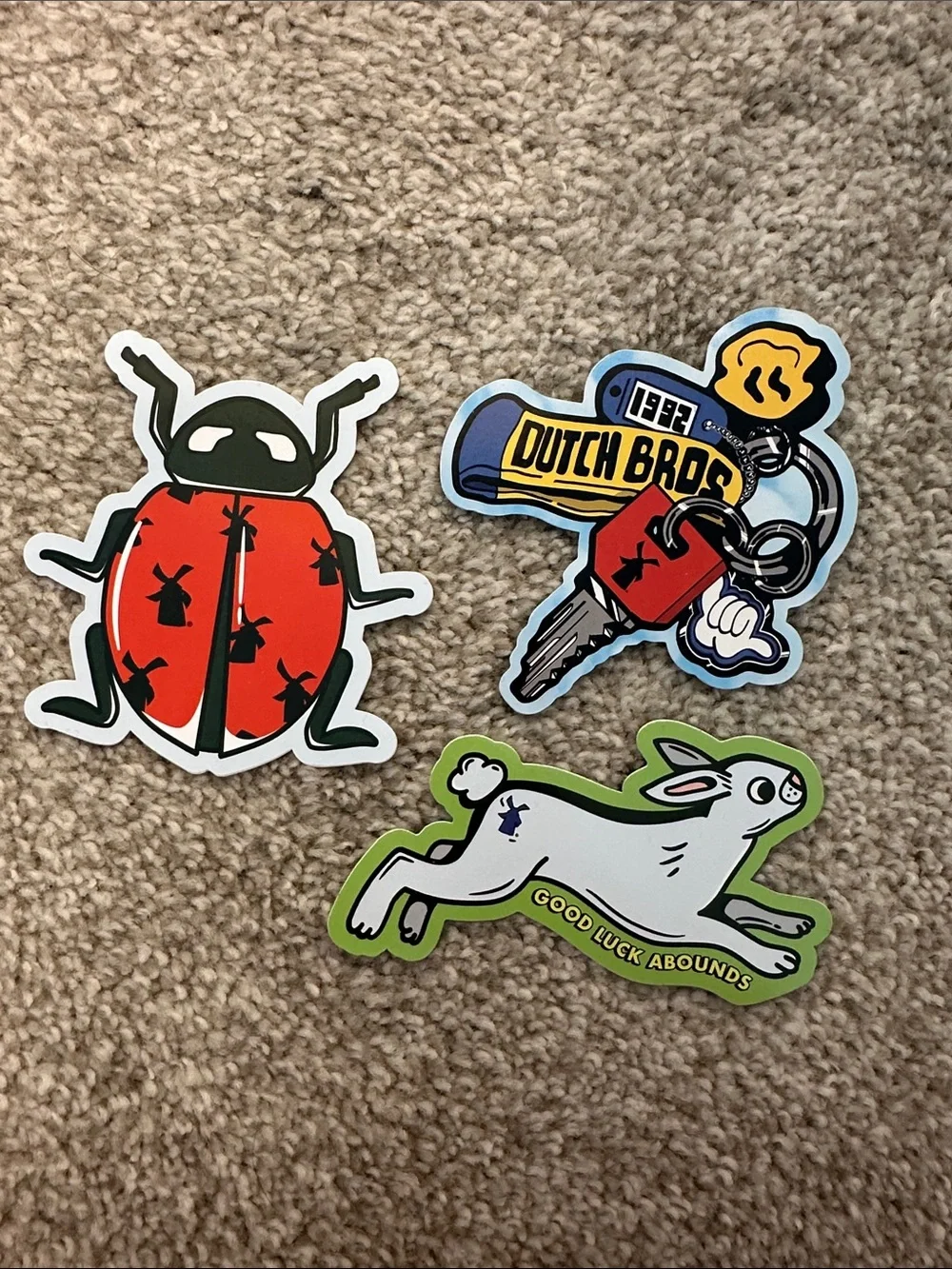 Dutch Bros Sticker Set- all three - Picture 1 of 1